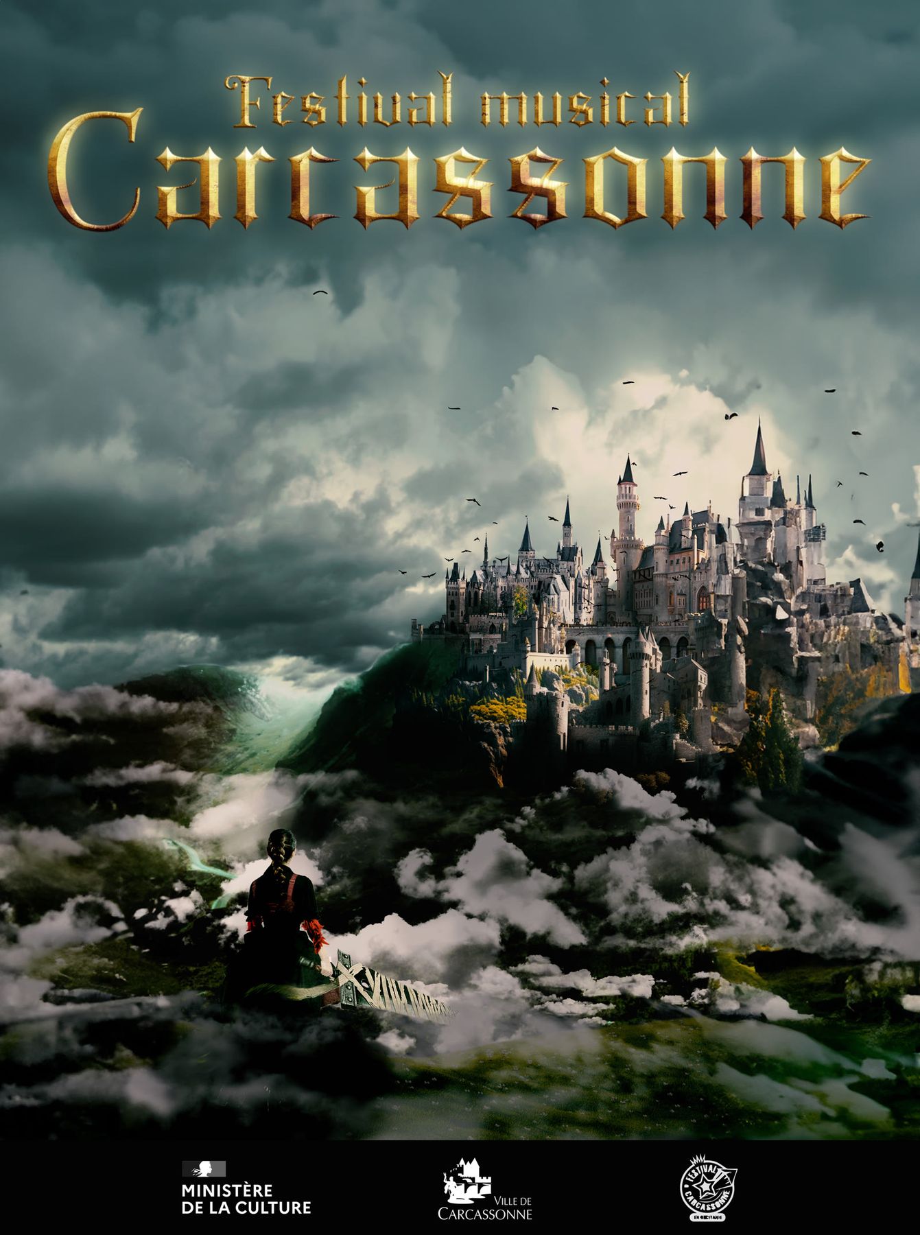 Affiche du Festival musical de Carcassonne