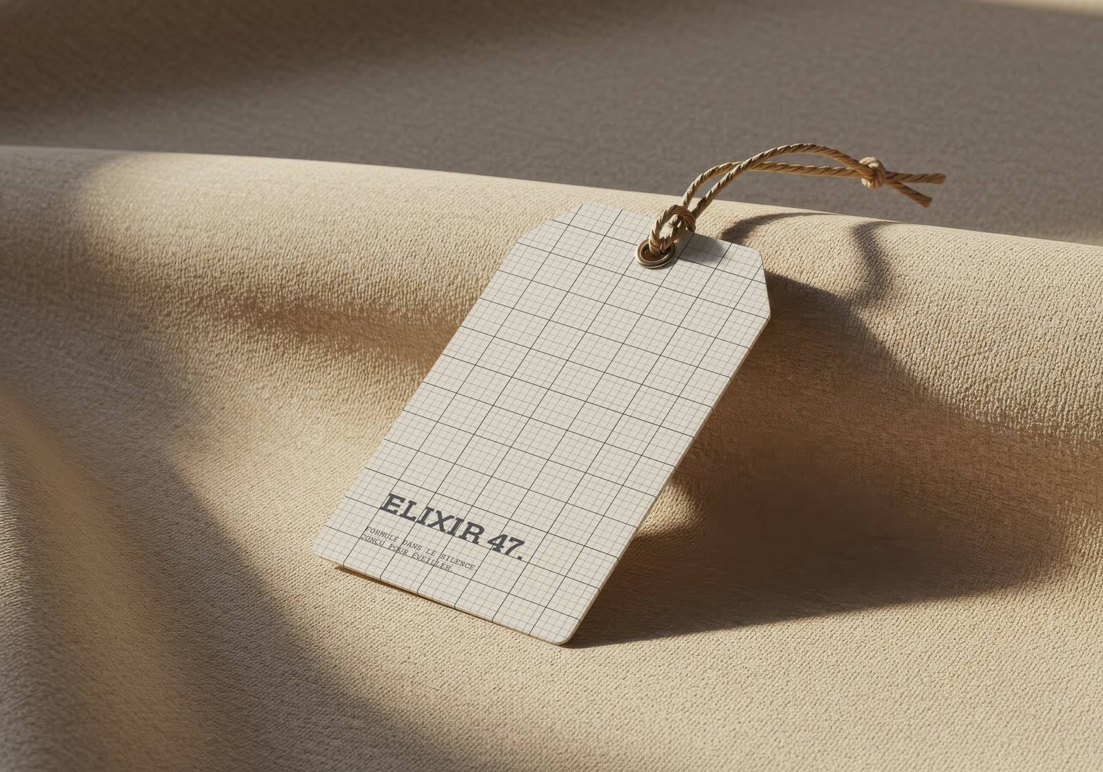 Elixir 47, étiquette